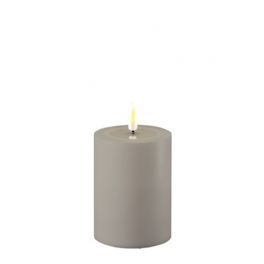 salg af Kunstig grå udendørs LED bloklys - 7,5*10 cm.