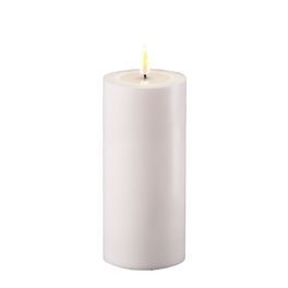 salg af Kunstig hvid udendørs LED bloklys, 7,5*20 cm.