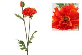 salg af Valmue med knop, 65 cm. - kunstige blomster