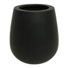 salg af Vase, mat sort - Ø13*H17 cm.